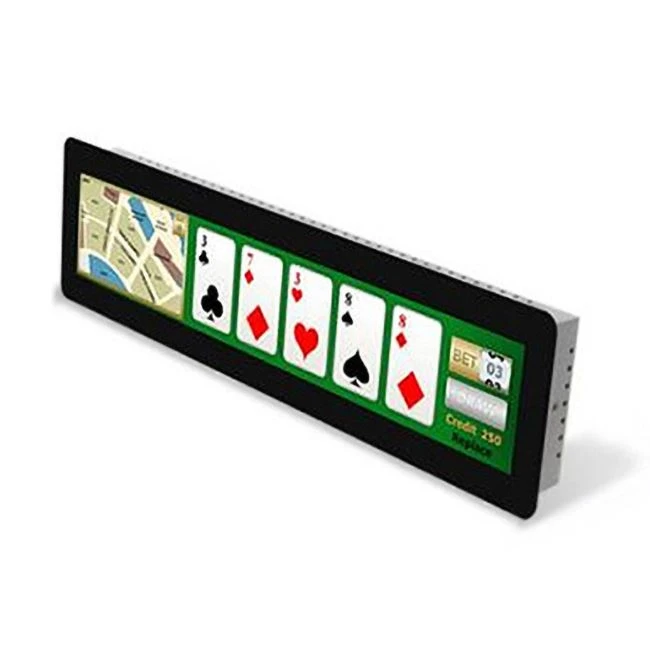 6. نمایشگر کازینو نوع نوار 86 "
